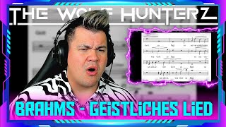 Keytarist Reacts to Geistliches Lied  Johannes Brahms  THE WOLF HUNTERZ Jon and Dolly [upl. by Cigam]