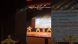 ICCR 8th Edition of India International Folk festival Band Colombia culture troupe Sri Lanka Part 1 [upl. by Nednyl]