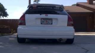 Simply clean white ek hatch walkthrough [upl. by Ettener843]