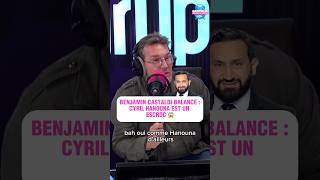 Benjamin Castaldi balance  Cyril Hanouna est un escroc 😱 cyrilhanouna escroc castaldi europe2 [upl. by Delanty]