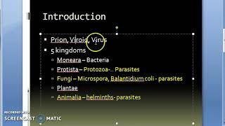 Parasitology 001 b Parasites Introduction Syllabus Classification Medicine Medical MBBS Chapter [upl. by Nosinned887]