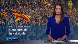 tagesschau 2000 Uhr 18102019 [upl. by Suiradal]