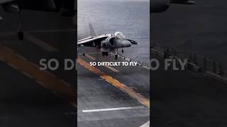 why the Harrier Jump jet is so difficult to fly  shorts fighterjet [upl. by Yzzo26]