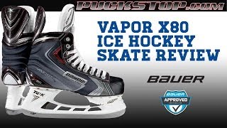 Bauer Vapor X80 Ice Hockey Skate review [upl. by Dorinda]