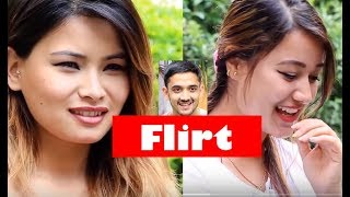 Flirt amp Love  सोल्टिनी  Soltini Ft Riyasha  Nepali Comedy Video  Short Movie 2019  Filmy Guff [upl. by Zanze849]