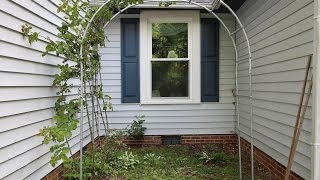 How To Make An Arbor For Plants Out Of EMT Conduit [upl. by Jehius247]