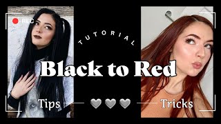 Removing 7 Years of Black Box Dye With NO DAMAGE Dying My Hair CopperRed [upl. by Innes]