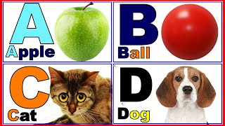 A For Apple B For Ball I Abcd Song I Abcd Rhymes I Abc Song Nursery rhymes [upl. by Enytsirk]