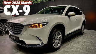 First Look 2024 Mazda  New Mazda CX9  Exterior and Interior detail [upl. by Jea611]