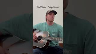 Dirt Cheap  Cody Johnson Cover [upl. by Lemon53]