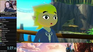 First Ever Wind Waker HD Speedrun [upl. by Aurita155]