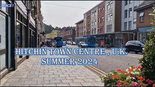 Hitchin walking town centre  UK  summer 2024 [upl. by Raab205]