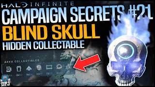 Halo Infinite GET HIS NOW  Blind Skull  Secret Skull Location Guide [upl. by Lister940]