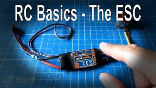 RC Basics  Understanding Electronic Speed Controllers ESC [upl. by Icnarf]