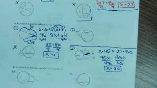 Lesson 106 Segment Relationships in Circles Big Ideas Page 889 Segments of Chords Theorem [upl. by Quennie]