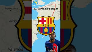 Ousmane Dembeles career🇫🇷 [upl. by Onid]