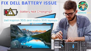 quotHow to Resolve Battery Charging Issues on Dell Inspiron 3515 amp Vostro 3515quot [upl. by Gnod123]