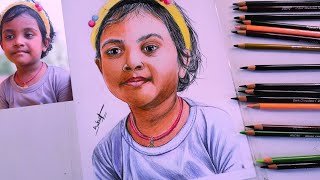 Colour Pencil Drawing Tutorial Realistic Colour Pencil Drawing Realistic Drawing sukanta art [upl. by Eta]