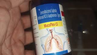 levosalbutamol sulphate ambroxol hydrochloride and guaiphenesin syrup uses in hindi  Mucoflex  LS [upl. by Ara340]