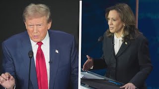 Recapping the 2024 HarrisTrump presidential debate performances [upl. by Ahsinid327]