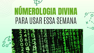 Numerologia CABALISTICA DIVINA para GANHAR ESSA SEMANA no jogo do bicho [upl. by Atival974]