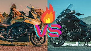 2021 HONDA GOLDWING VS BMW K1600 [upl. by Areivax]