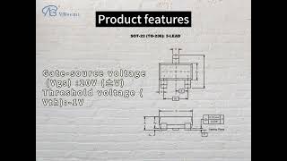 DMG3401LSNVB is a SOT23 package PChannel field effect MOS tube [upl. by Yoho503]