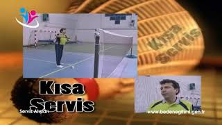 Badmintonda Servis Atışları [upl. by Znerol]