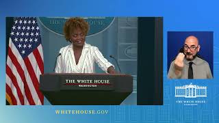 04292024 Press Briefing by Press Secretary Karine JeanPierre [upl. by Boor]