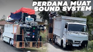 SANGAR JUGA‼️ PERDANA TRUK KIKI CORE MUAT SOUND SYSTEM [upl. by Aekal]