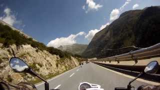 Moto Guzzi Griso Sound Grimselpass [upl. by Newo]