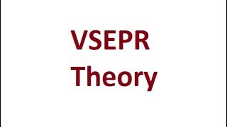 VSEPR Theory [upl. by Ahsiekim]