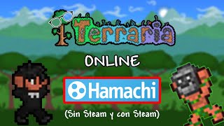 COMO JUGAR TERRARIA ONLINE CON TUS AMIGOS EN HAMACHI 1449 [upl. by Simons182]