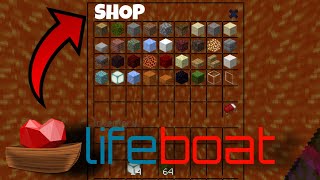 How to use the shop on Lifeboat Skyblock [upl. by Jephthah]