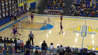 MaroaForsyth High School vs Williamsville JV Mens JV Basketball [upl. by Kallista]