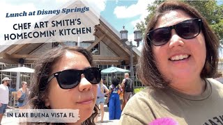 Lunch at Chef Art Smiths Homecomin Kitchen at Disney Springs [upl. by Nannerb]