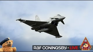 LIVE EUROFIGHTER TYPHOON FGR4 • RAF CONINGSBY 090124 [upl. by Hennessy]