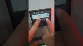 parameter setup in em1200 kwh meter Schneider  CT ratio [upl. by Mellette]