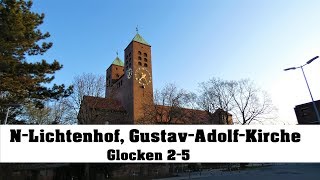 NürnbergLichtenhof GustavAdolfGedächtniskirche Glocken 25 [upl. by Alaster]