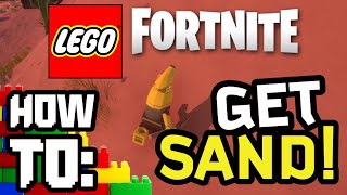 Lego Fortnite How to Get Sand [upl. by Steffin19]