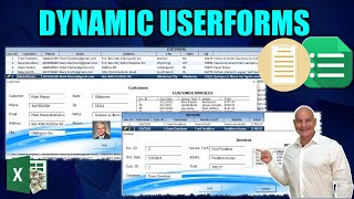 How To Create A Fully Dynamic Userform In Excel With A Single Macro Full Training  Free Download [upl. by Carlton100]