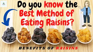 🔸Do you know the best method of Eating Raisins  Health Benefits of Raisins  Black Raisins [upl. by Evangelia]