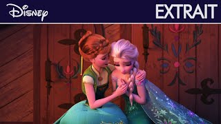 La Reine des Neiges  Une Fête Givrée  Extrait  Elsa a un rhume  Disney [upl. by Thebault]