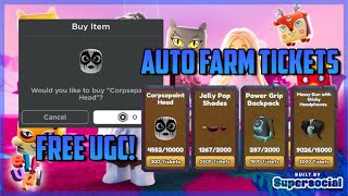 FREE UGC elf UP Script Hack • Auto Farm Tickets And More Roblox 2024 [upl. by Ablem]