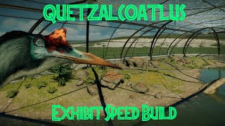 Quetzalcoatlus Exhibit Speed Build  Jurassic World Evolution 2 [upl. by Harper272]