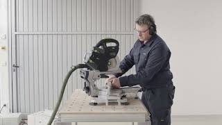 Festool Quick Guide  KSC 60  Utilisation de la fausseéquerre [upl. by Arlene115]