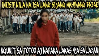 HINDI AKALAIN NG MGA GANG NA ITO NA ANG KANILANG HINAMON NA BABAE AY ISANG MALAKAS NA FIGHTER [upl. by Monte983]