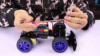 Adeept 4WD RC Arduino Smart Car Kit Assembly TutorialPart 3 [upl. by Arreip]