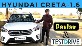 Hyundai Creta  A detailed and honest review Hyundai CRETA 2017E S SX SX PLUS [upl. by Siuqramed]