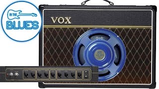 VOX AC15C1X Alnico Blue Speaker  Top Boost Channel [upl. by Airom]